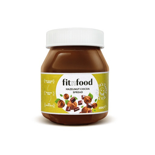 FitnFood - Hazelnut Cocoa Spread 350g | ROUGHBULL FITNESS