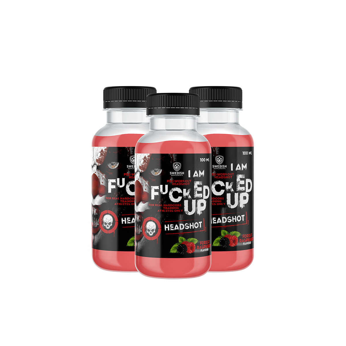 Swedish Supplements Fucked Up Headshot 12x100 ml Sour Cola | ROUGHBULL FITNESS