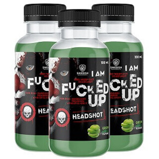 Swedish Supplements Fucked Up Headshot 16x100ml