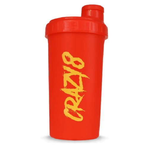 Swedish Supplements Shaker 700ml Crazy 8 Red | ROUGHBULL FITNESS
