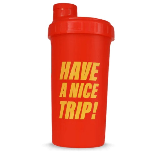 Swedish Supplements Shaker 700ml Crazy 8 Red | ROUGHBULL FITNESS