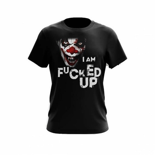 Swedish Supplements T-Shirt "I Am Fucked Up" L | ROUGHBULL FITNESS