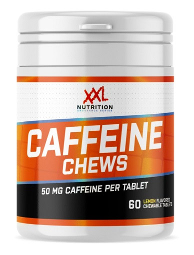 XXL Nutrition Caffeine Chews Lemon 60 Kautabletten | ROUGHBULL FITNESS
