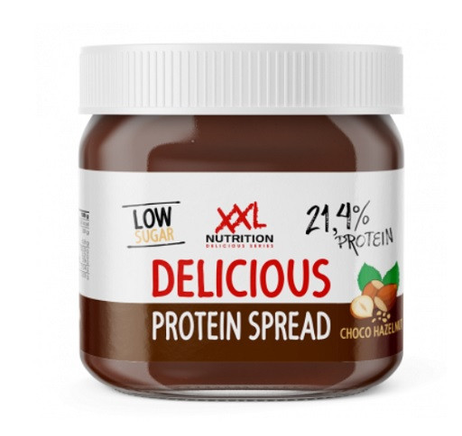 XXL Nutrition Delicious Protein Spread Schokolade Haselnuss 350g | ROUGHBULL FITNESS