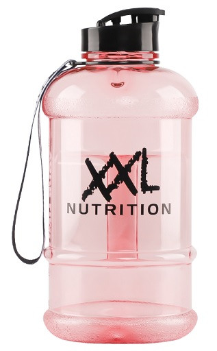 XXL Nutrition Clear Water Bottle 1,3l Rosa | ROUGHBULL FITNESS
