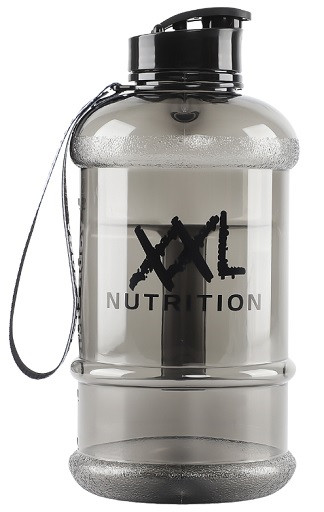 XXL Nutrition Clear Water Bottle 1,3l Weiß | ROUGHBULL FITNESS