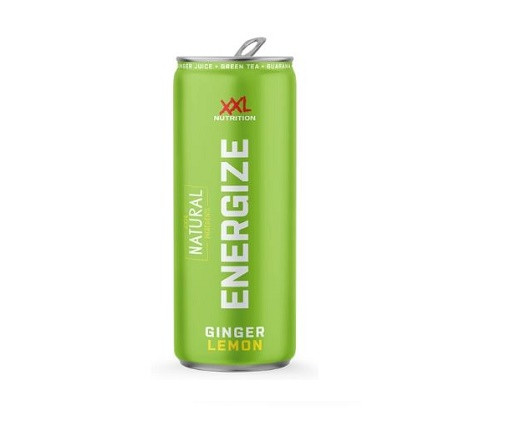 XXL Nutrition Energize! Sugar free Drink 6x330ml Green - Ginger Lemon - Natural | ROUGHBULL FITNESS