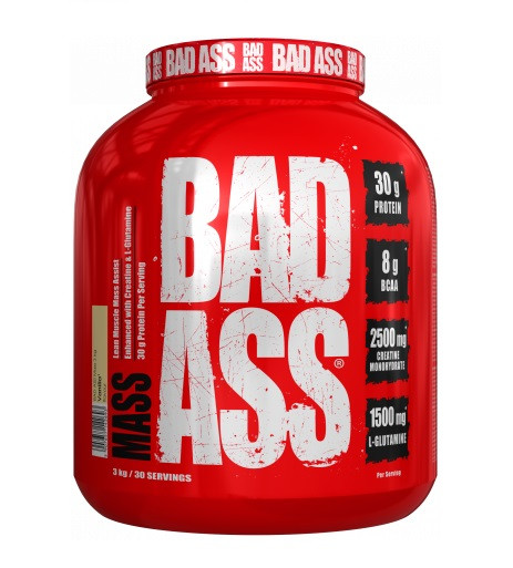 BAD ASS MASS - 3kg Strawberry | ROUGHBULL FITNESS