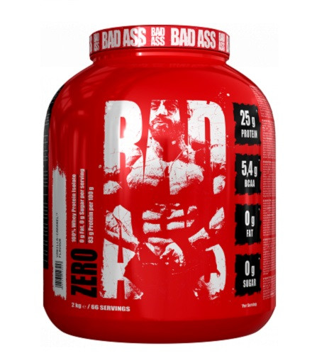BAD ASS Zero ISOLATE 2kg Chocolate | ROUGHBULL FITNESS