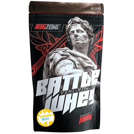 Big Zone Battle Whey 1000g Gesalzenes Karamell | ROUGHBULL FITNESS