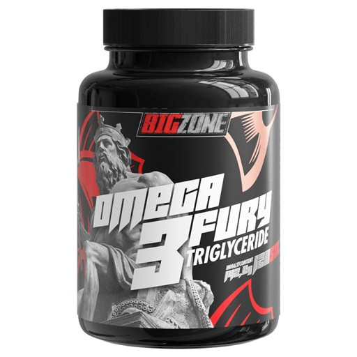 Big Zone Omega 3 Fury Triglyceride 120 Kapseln | ROUGHBULL FITNESS