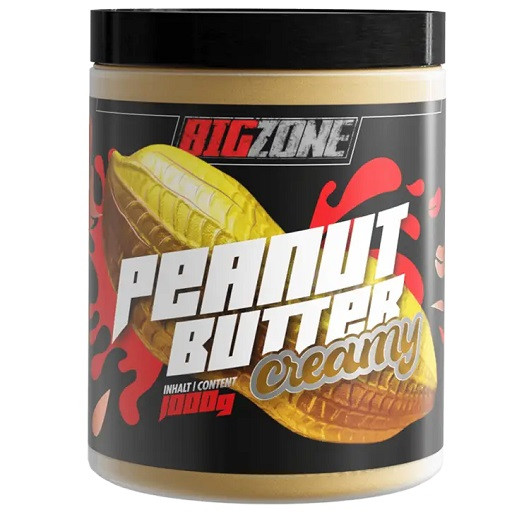 Big Zone Peanut Butter 1000g Creamy | ROUGHBULL FITNESS