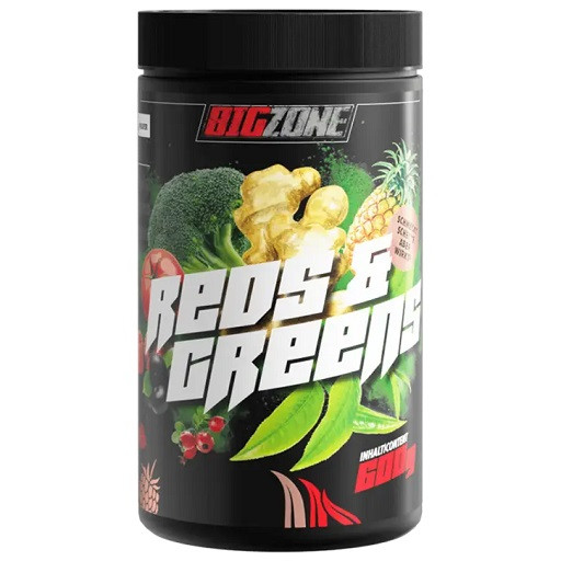 Big Zone Reds & Greens 600g Dose | ROUGHBULL FITNESS