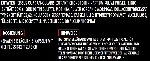 Big Zone Joint Protect 180 Kapseln INAKTIV | ROUGHBULL FITNESS