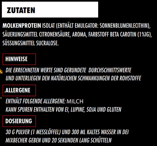 Big Zone Protein Juice 1000g Eistee Zitrone | ROUGHBULL FITNESS