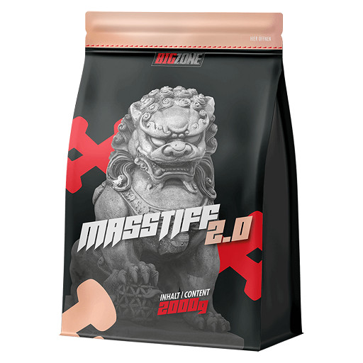 Big Zone Masstiff 2.0 Beutel 2000g  Vanille | ROUGHBULL FITNESS