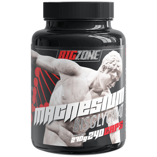 Big Zone Magnesium Bisglycinat 240 Kapseln | ROUGHBULL FITNESS