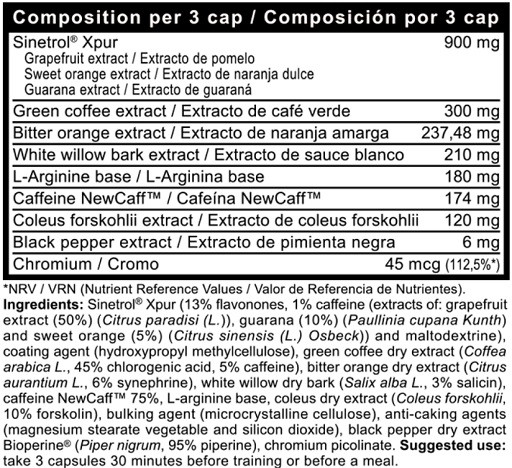 Beverly Nutrition Erase Thermo XT Fat Burner 90 Kapseln | ROUGHBULL FITNESS