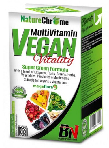 Beverly Nutrition Multivitamin Vegan Vitality 90 Kapseln | ROUGHBULL FITNESS