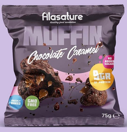 Alasature Protein Muffin 10 x 75g Kinder | ROUGHBULL FITNESS