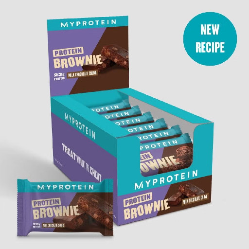 MyProtein Protein Brownie 12x75g Chocolate | ROUGHBULL FITNESS