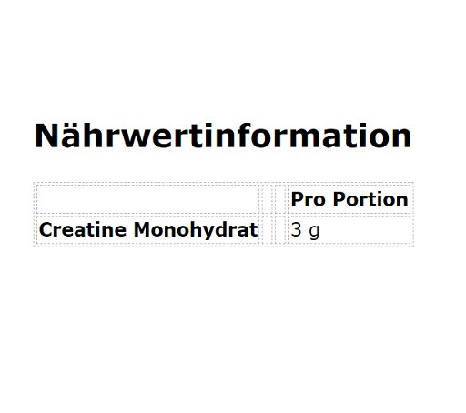 MyProtein MyVitamins Creatine Monohydrate 250 Tabletten | ROUGHBULL FITNESS