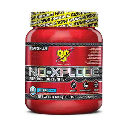BSN No-Xplode 3.0 600g  Blue Raz | ROUGHBULL FITNESS