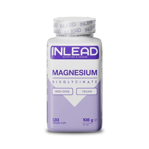 INLEAD Magnesium Bisglycinate 120 Kapseln | ROUGHBULL FITNESS