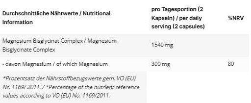 INLEAD Magnesium Bisglycinate 120 Kapseln | ROUGHBULL FITNESS