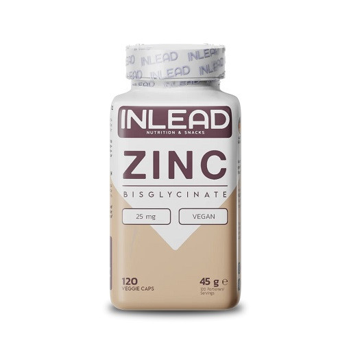 INLEAD Zink Bisglycinate 120 Kapseln | ROUGHBULL FITNESS