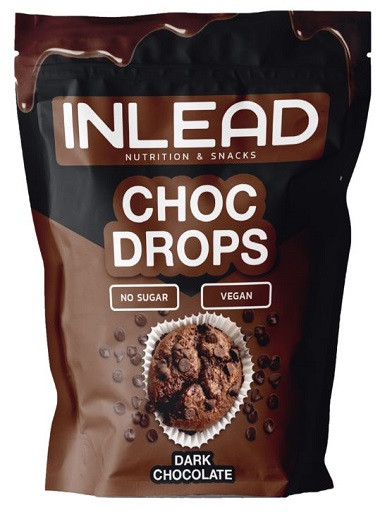 INLEAD Choc Drops 150g Dark Chocolate | ROUGHBULL FITNESS
