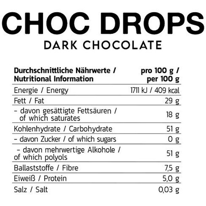 INLEAD Choc Drops 150g