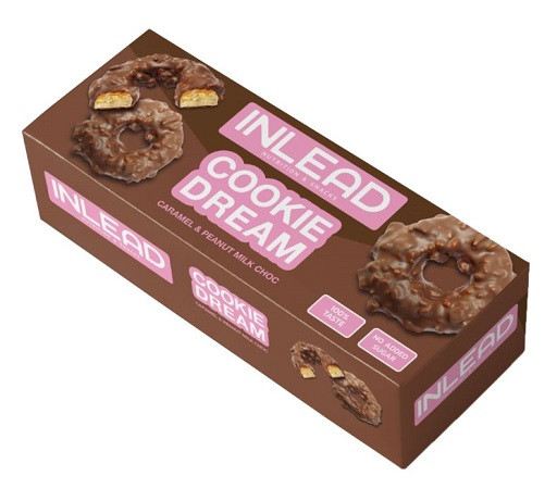 INLEAD Cookie Dream Caramel & Peanut 125g Milk Choc | ROUGHBULL FITNESS