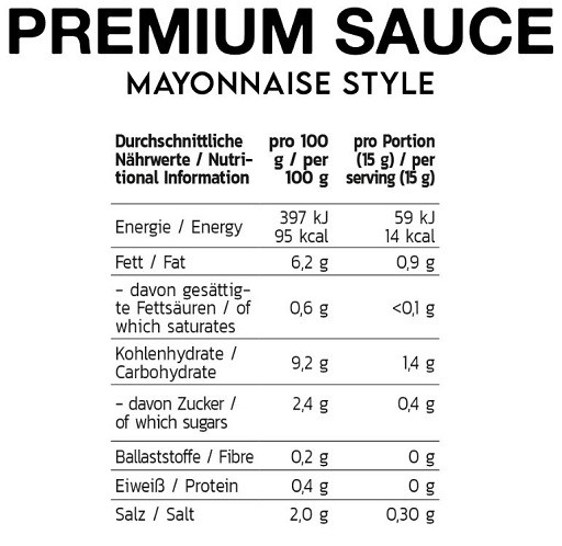 INLEAD Premium Sauce 350ml Mayonnaise Style | ROUGHBULL FITNESS