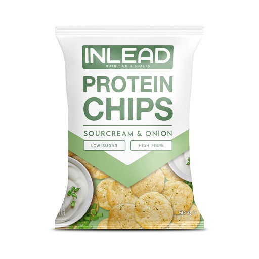INLEAD Protein Chips - 6x50g Paprika | ROUGHBULL FITNESS