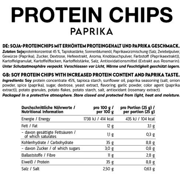 INLEAD Protein Chips - 6x50g