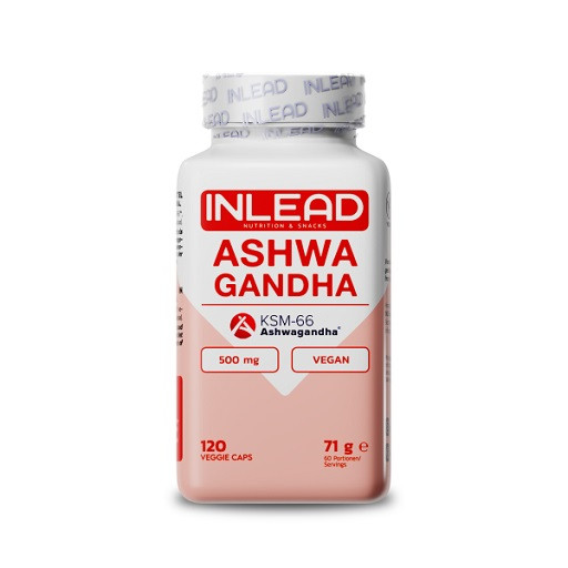 INLEAD Ashwagandha KSM-66 120 Kapseln | ROUGHBULL FITNESS