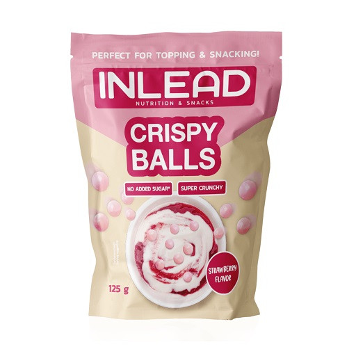 INLEAD Crispy Balls 125g Strawberry | ROUGHBULL FITNESS