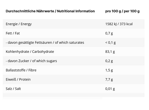 INLEAD Instant Rice Pudding Natural 2000g | ROUGHBULL FITNESS