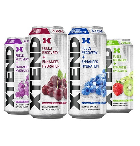 Scivation Xtend BCAA RTD (12x473ml) Glacial Grape | ROUGHBULL FITNESS