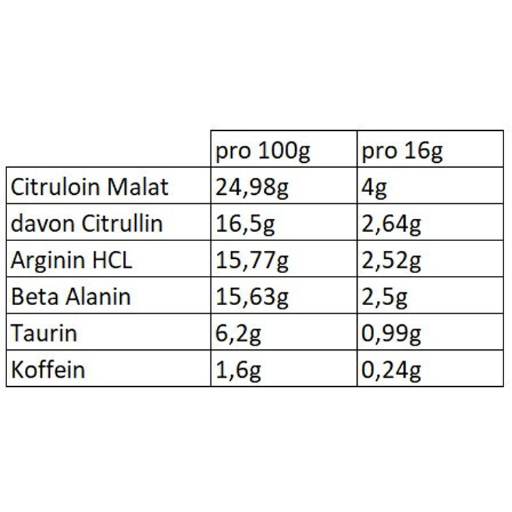 NNT Pre Workout Booster 240g