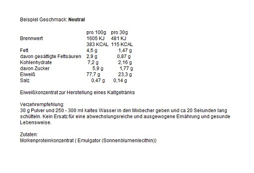NNT Whey 2000g Erdbeer | ROUGHBULL FITNESS