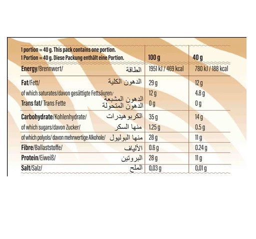 GoFitness Ono Bars 12x40g Brownie Caramel | ROUGHBULL FITNESS