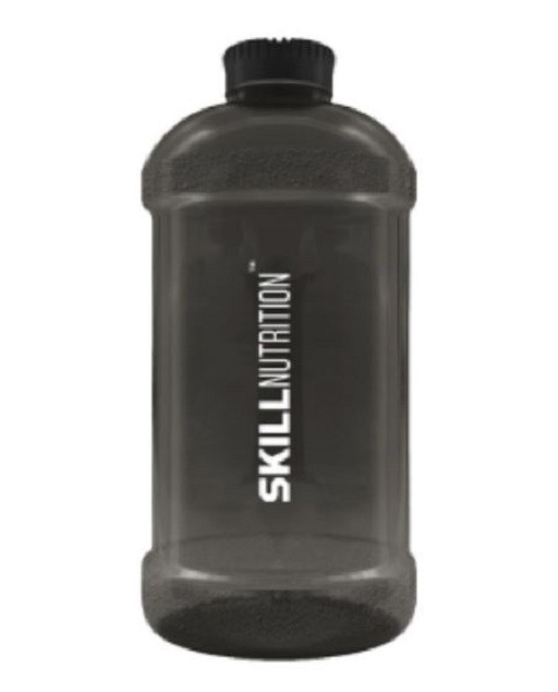 Skill Nutrition Gallon Bottle 2200ml Smoked Black Transparent | ROUGHBULL FITNESS