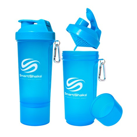Smartshake Slim Neon 500ml White | ROUGHBULL FITNESS