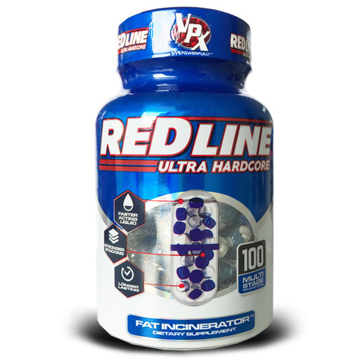 VPX Red Line Ultra Hardcore - 100 Kapsel | ROUGHBULL FITNESS