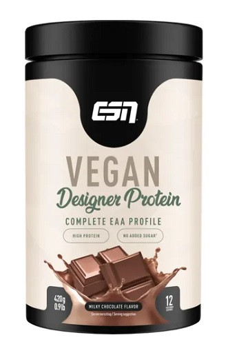ESN Vegan Designer Protein 420g Milky Chocolate | ROUGHBULL FITNESS