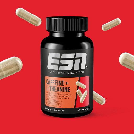 ESN Caffeine + L-Theanine 100 Kapseln | ROUGHBULL FITNESS