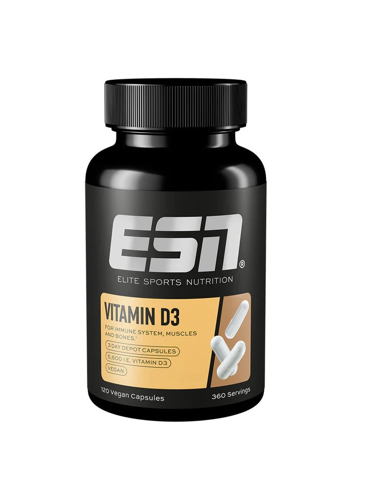 ESN Vitamin D3 120 Kapsel | ROUGHBULL FITNESS