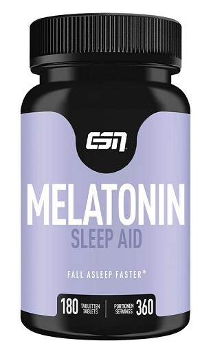 ESN Melatonin Sleep Aid 180 Tab. | ROUGHBULL FITNESS
